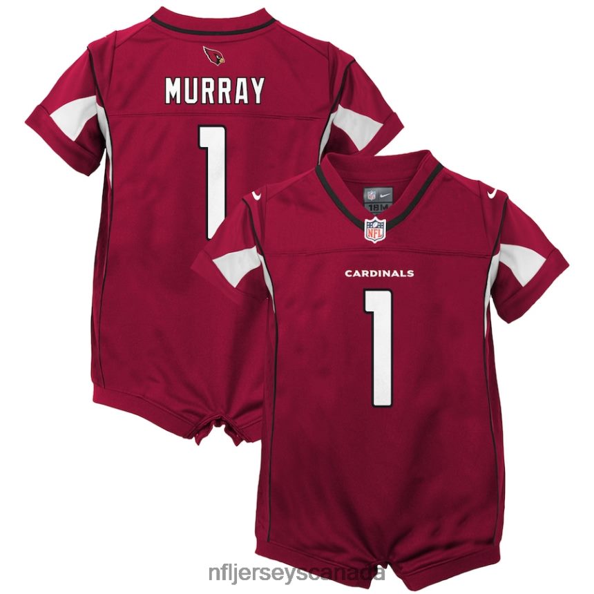 Kids Arizona Cardinals Kyler Murray Nike Cardinal Game Romper Jersey Clothing NFL TBXFR62934