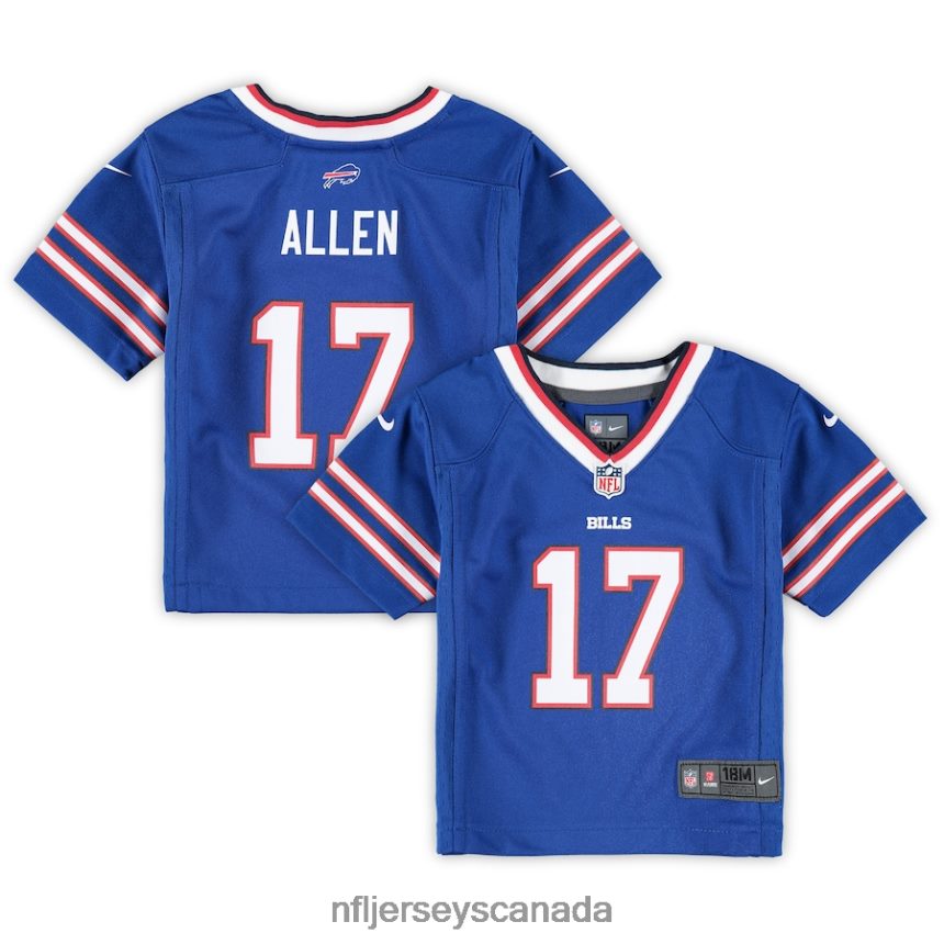 Kids Buffalo Bills Josh Allen Nike Royal Game Jersey Clothing NFL TBXFR61084