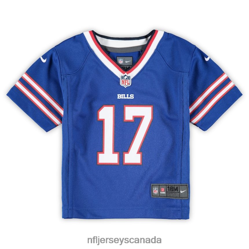 Kids Buffalo Bills Josh Allen Nike Royal Game Jersey Clothing NFL TBXFR61084