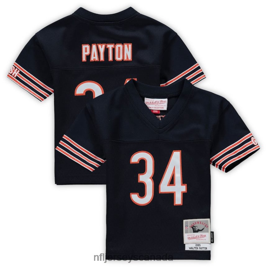 Kids Chicago Bears Walter Payton Mitchell  Ness Navy 1985 Retired Legacy Jersey Clothing NFL TBXFR61685