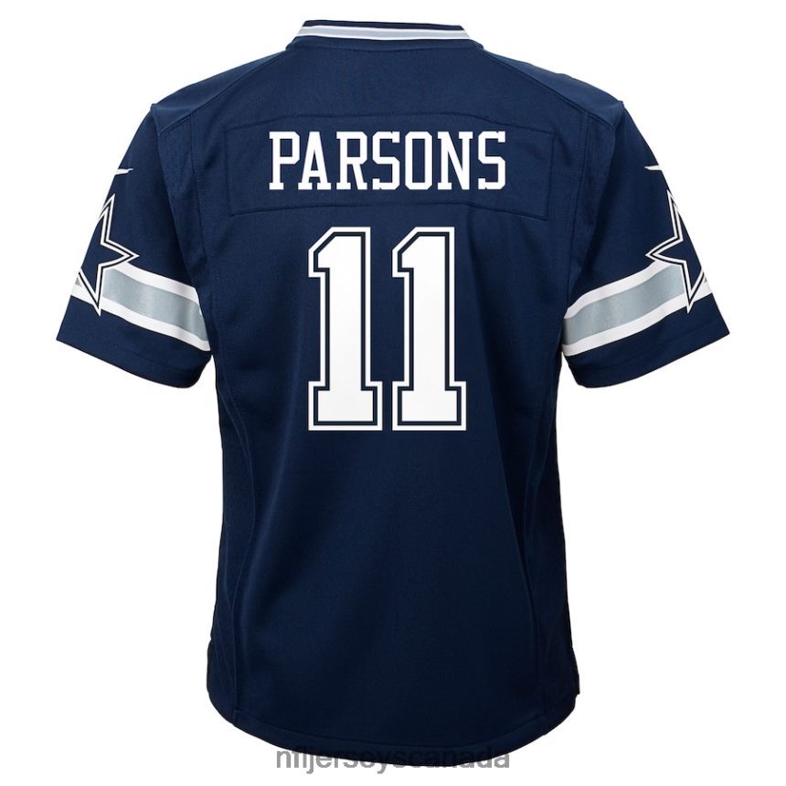 Kids Dallas Cowboys Micah Parsons Nike Navy Game Jersey Clothing NFL TBXFR6496