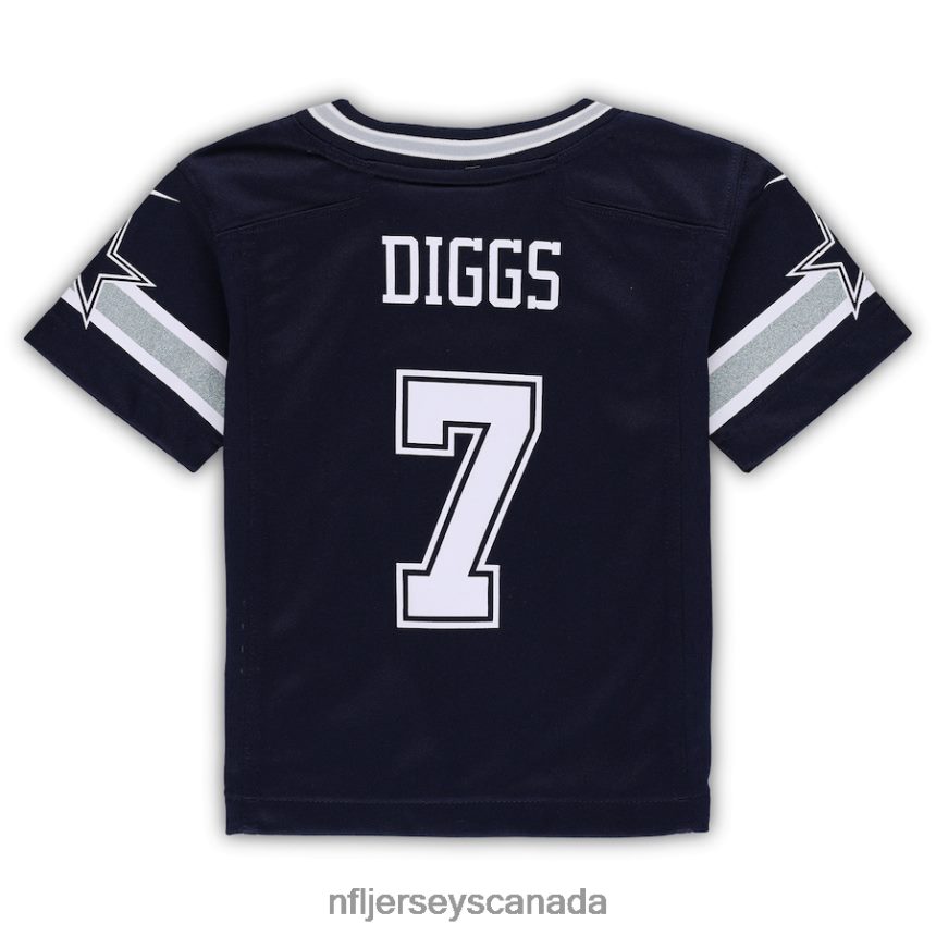 Kids Dallas Cowboys Trevon Diggs Nike Navy Game Jersey Clothing NFL TBXFR61648