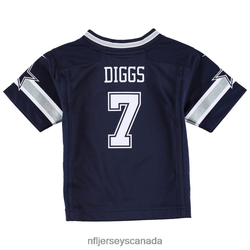 Kids Dallas Cowboys Trevon Diggs Nike Navy Game Jersey Clothing NFL TBXFR6972