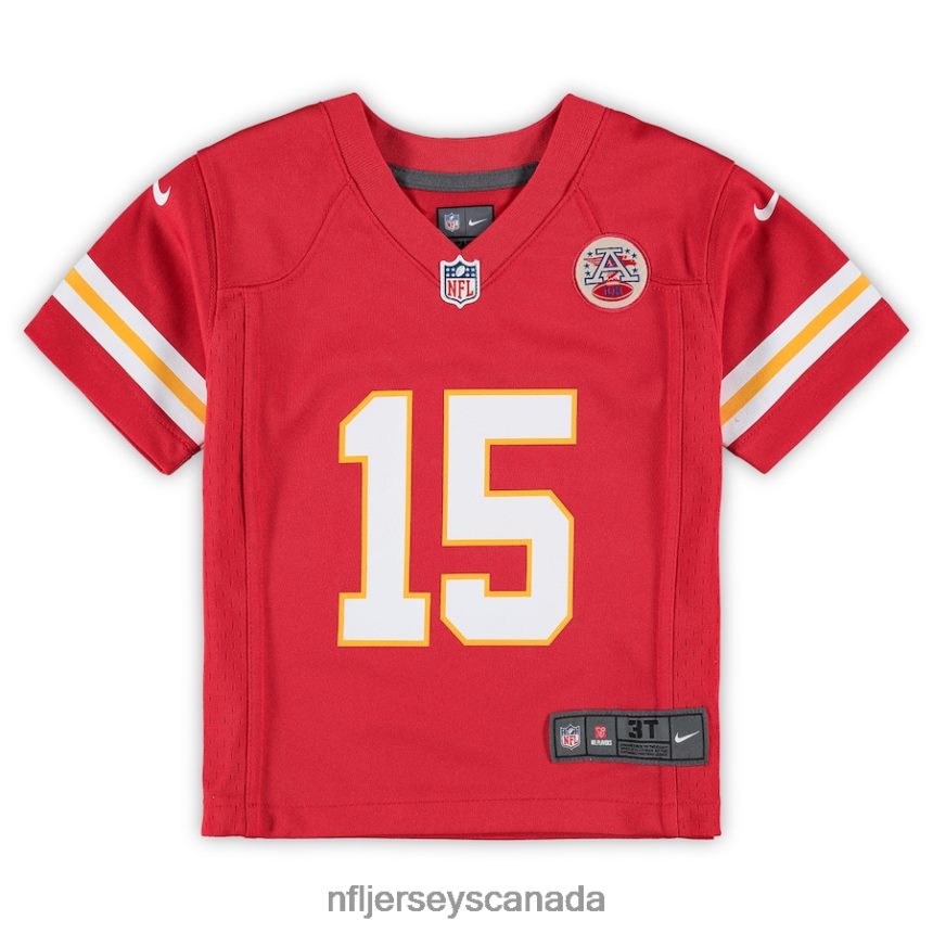 Kids Kansas City Chiefs Patrick Mahomes Nike Red Game Jersey Clothing NFL TBXFR6676