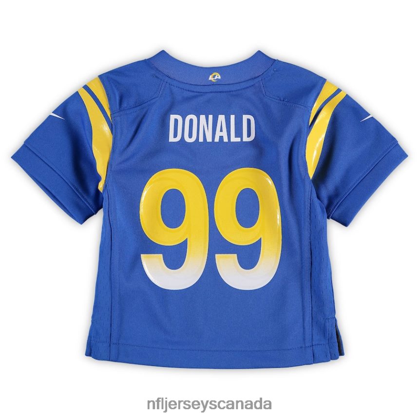 Kids Los Angeles Rams Aaron Donald Nike Royal Game Jersey Clothing NFL TBXFR6680
