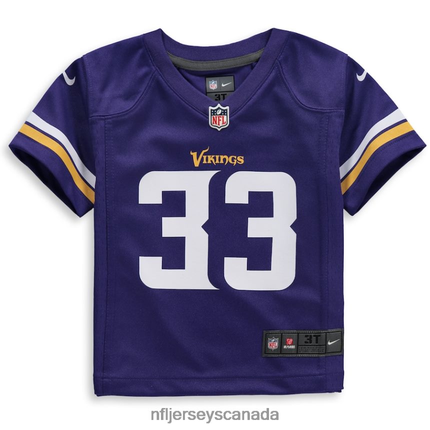 Kids Minnesota Vikings Dalvin Cook Nike Purple Player Game Jersey Clothing NFL TBXFR62972