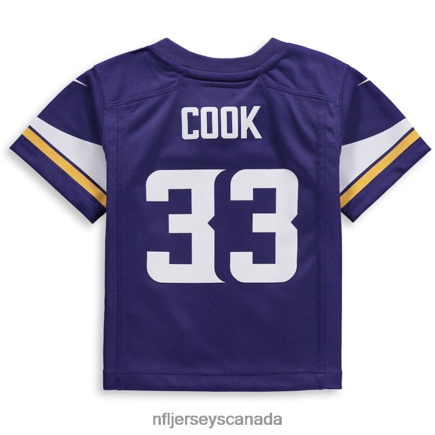 Kids Minnesota Vikings Dalvin Cook Nike Purple Player Game Jersey Clothing NFL TBXFR62972