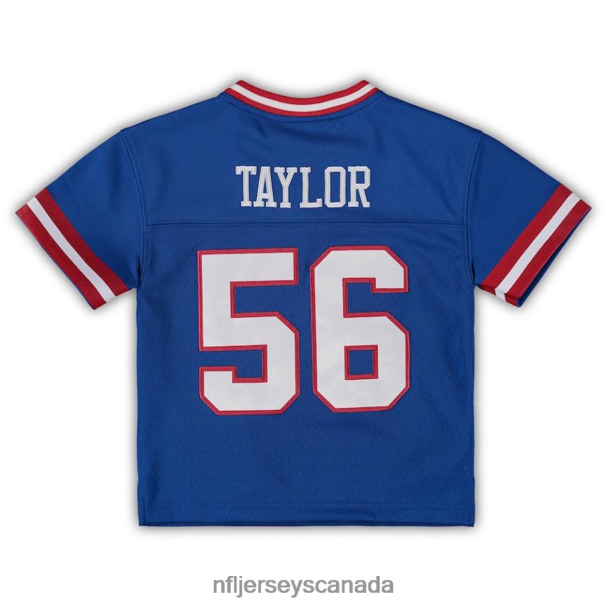 Kids Mitchell  Ness Lawrence Taylor Royal New York Giants 1986 Retired Legacy Jersey Clothing NFL TBXFR61236