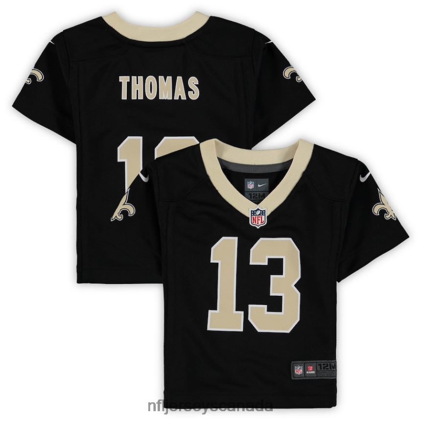 Kids New Orleans Saints Michael Thomas Nike Black Game Jersey Clothing NFL TBXFR62687