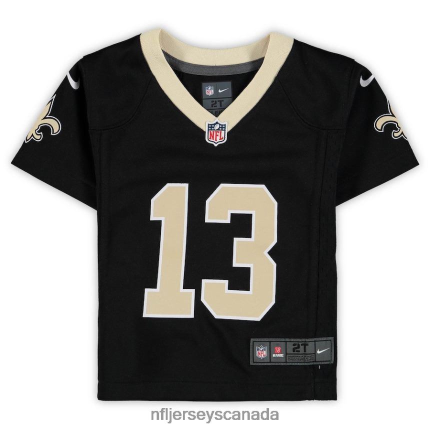 Kids New Orleans Saints Michael Thomas Nike Black Game Jersey Clothing NFL TBXFR64111