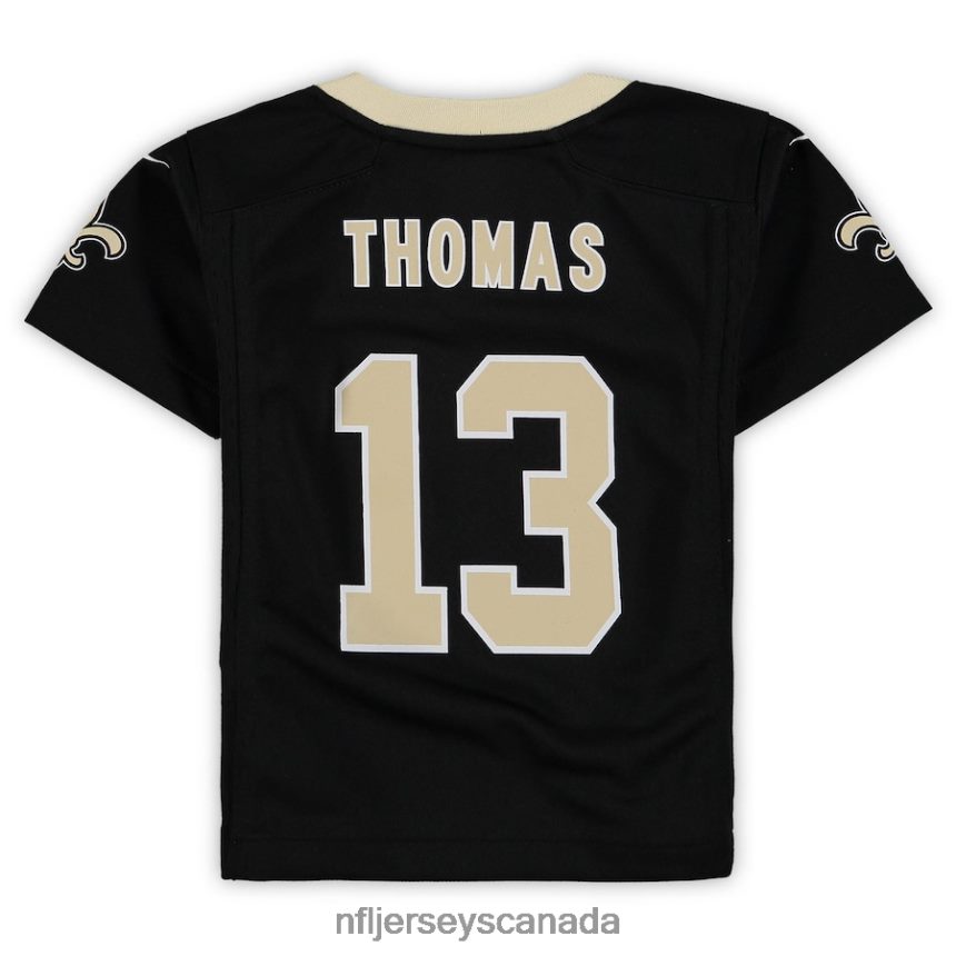 Kids New Orleans Saints Michael Thomas Nike Black Game Jersey Clothing NFL TBXFR64111