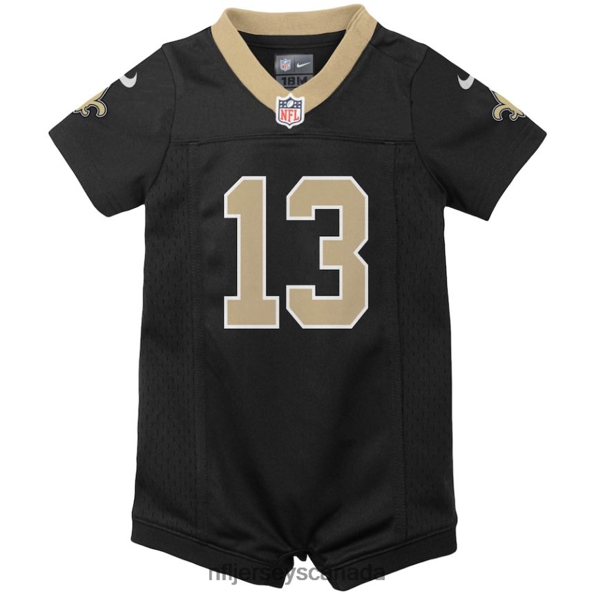 Kids New Orleans Saints Michael Thomas Nike Black Romper Jersey Clothing NFL TBXFR61676