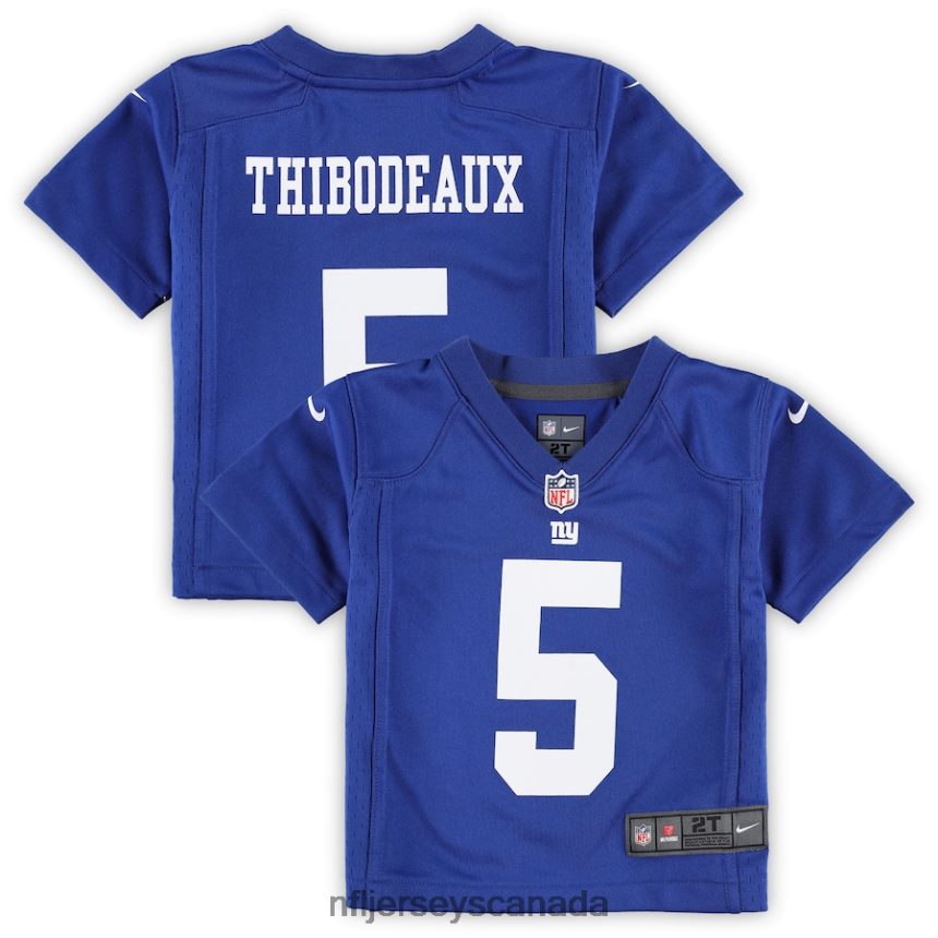 Kids New York Giants Kayvon Thibodeaux Nike Royal Game Jersey Clothing NFL TBXFR61203