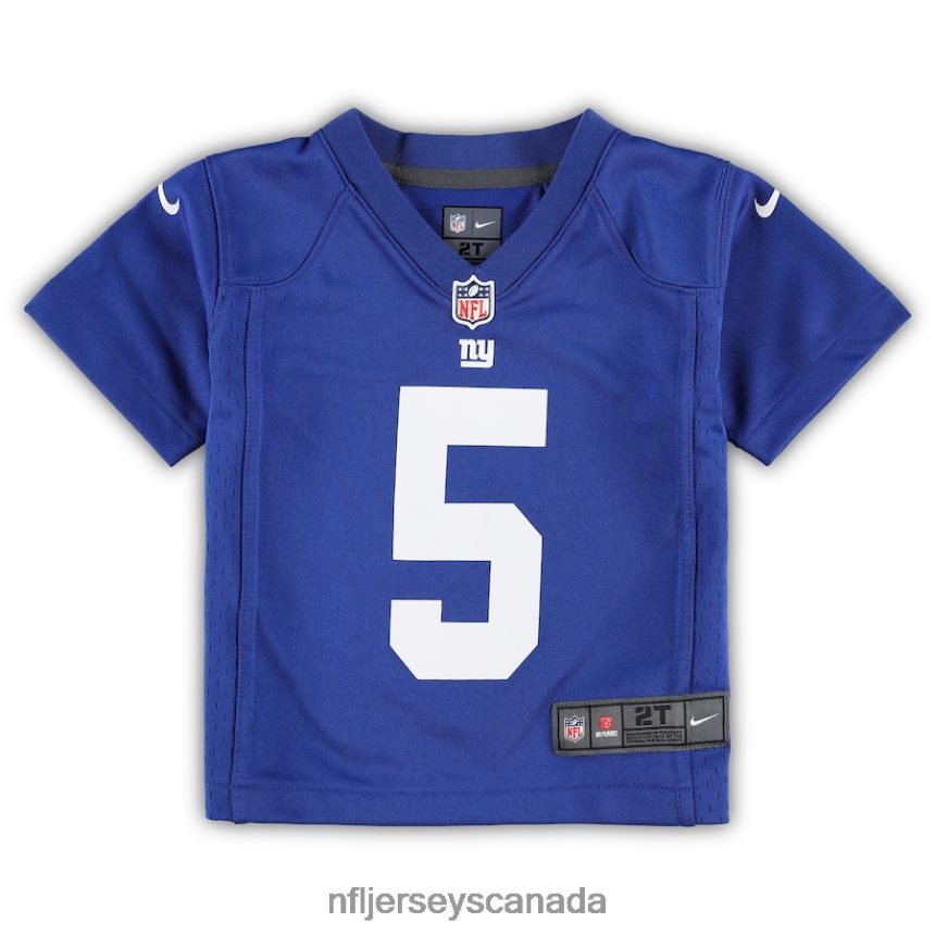 Kids New York Giants Kayvon Thibodeaux Nike Royal Game Jersey Clothing NFL TBXFR61203