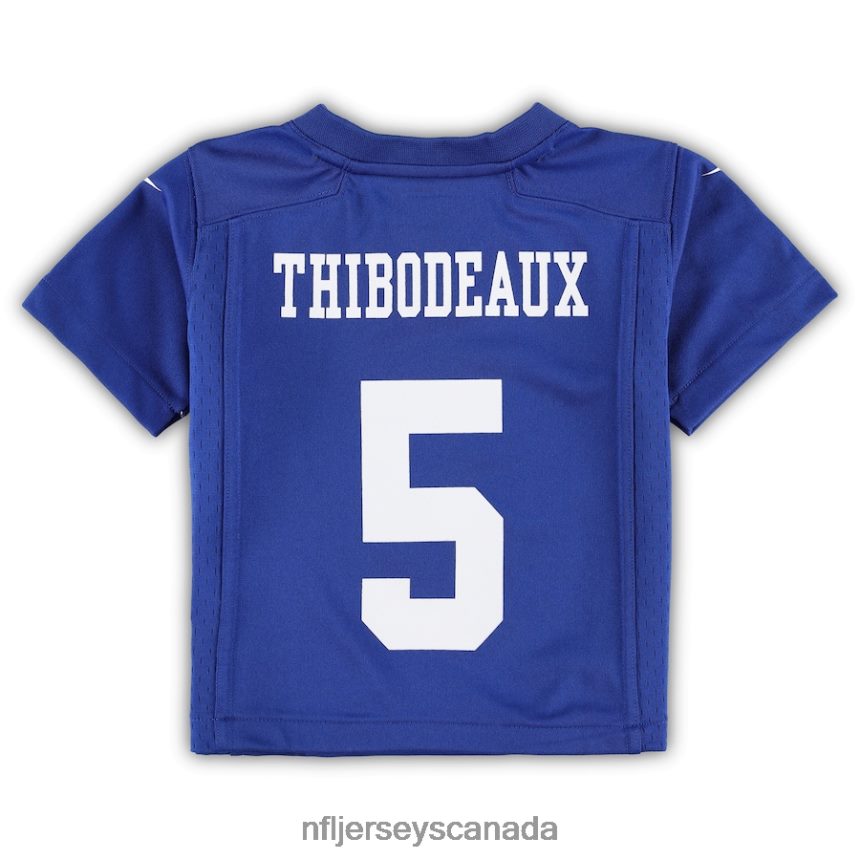 Kids New York Giants Kayvon Thibodeaux Nike Royal Game Jersey Clothing NFL TBXFR61203