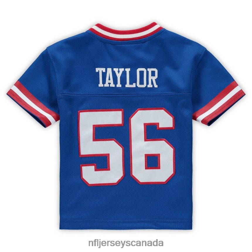 Kids New York Giants Lawrence Taylor Mitchell  Ness Royal 1986 Retired Legacy Jersey Clothing NFL TBXFR61496