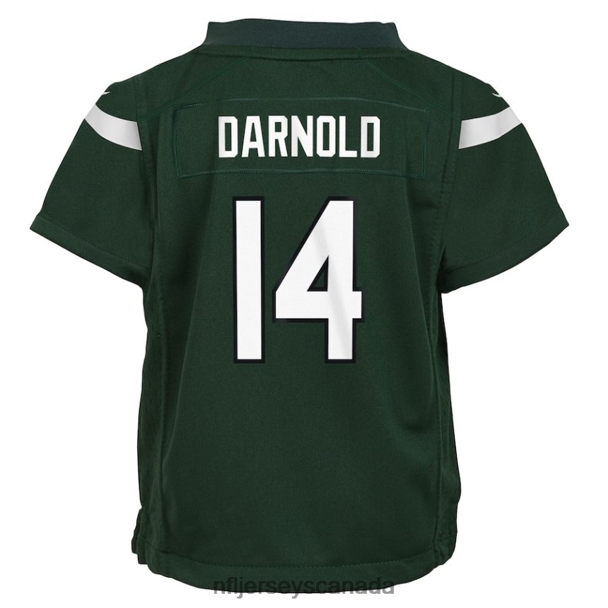 Kids New York Jets Sam Darnold Nike Gotham Green Game Jersey Clothing NFL TBXFR63786