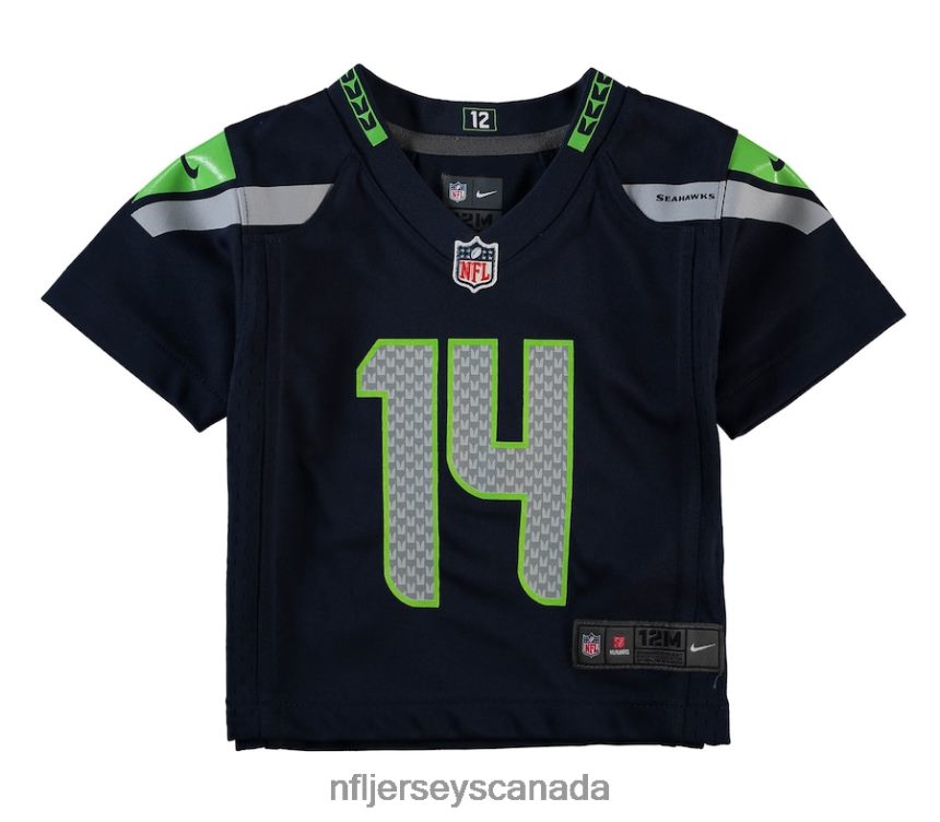 Kids Seattle Seahawks DK Metcalf Nike College Navy Game Jersey Clothing NFL TBXFR61643