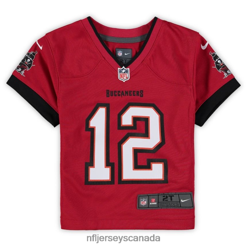 Kids Tampa Bay Buccaneers Tom Brady Nike Red Game Jersey Clothing NFL TBXFR6833