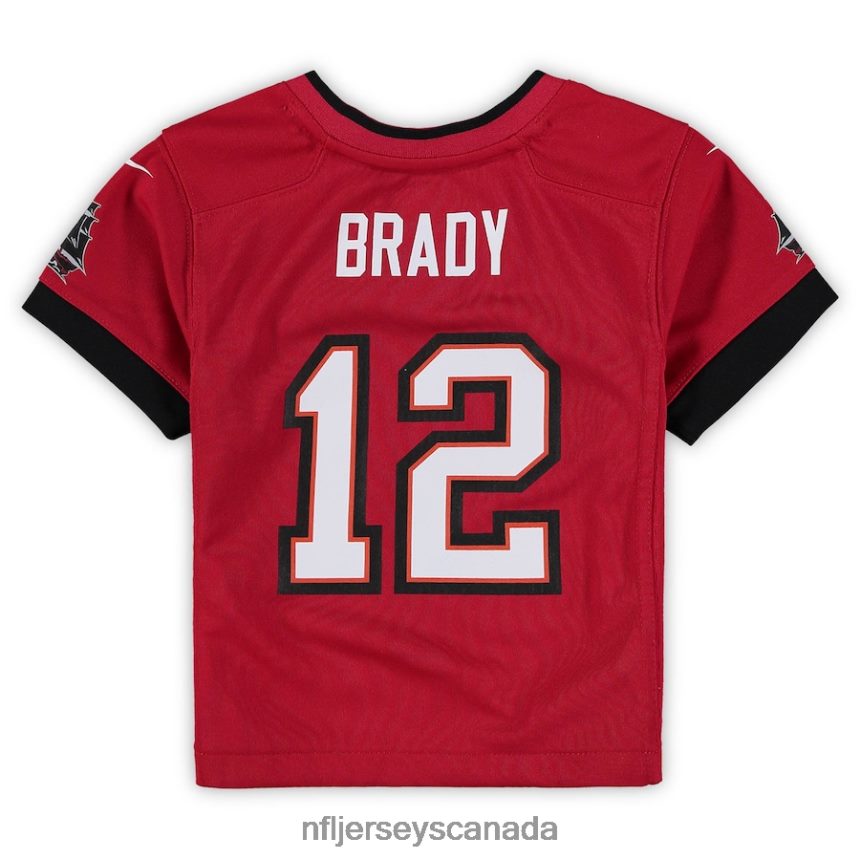 Kids Tampa Bay Buccaneers Tom Brady Nike Red Game Jersey Clothing NFL TBXFR6833