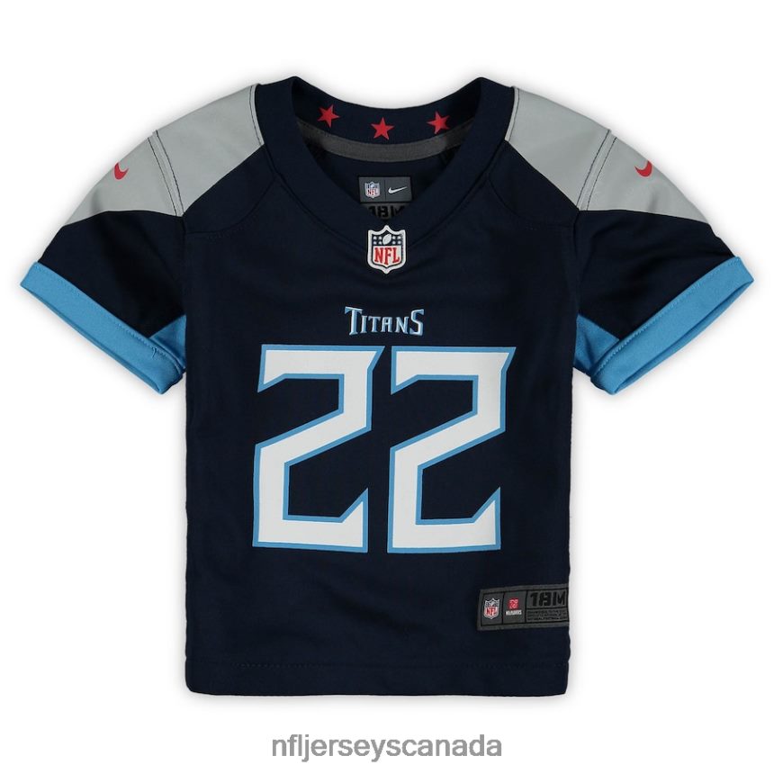 Kids Tennessee Titans Derrick Henry Nike Navy Game Jersey Clothing NFL TBXFR61937