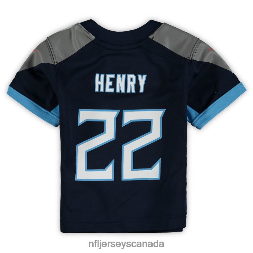 Kids Tennessee Titans Derrick Henry Nike Navy Game Jersey Clothing NFL TBXFR61937