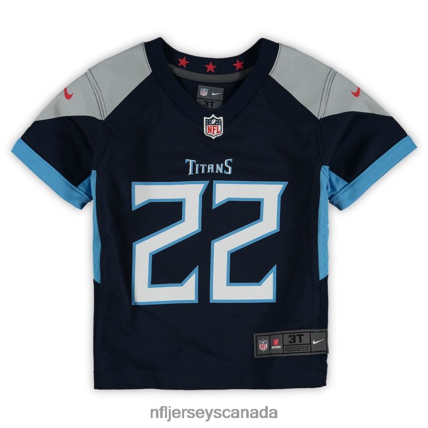 Kids Tennessee Titans Derrick Henry Nike Navy Game Jersey Clothing NFL TBXFR62090
