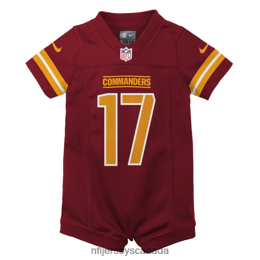 Kids Washington Commanders Terry McLaurin Nike Burgundy Game Romper Jersey Clothing NFL TBXFR61281