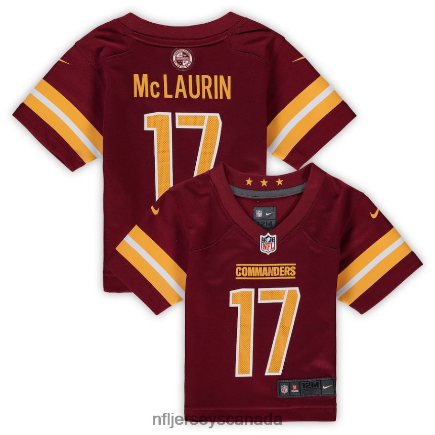 Kids Washington Commanders Terry McLaurin Nike Burgundy Player Game Jersey Clothing NFL TBXFR61674