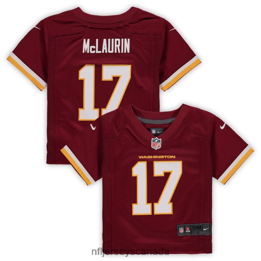 Kids Washington Football Team Terry McLaurin Nike Burgundy Game Jersey Clothing NFL TBXFR62208