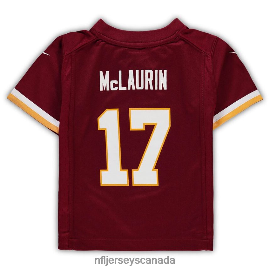 Kids Washington Football Team Terry McLaurin Nike Burgundy Game Jersey Clothing NFL TBXFR62967