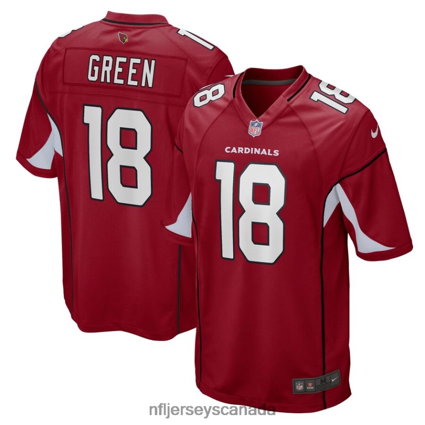 Men Arizona Cardinals AJ Green Nike Cardinal Game Player Jersey Clothing NFL TBXFR66576