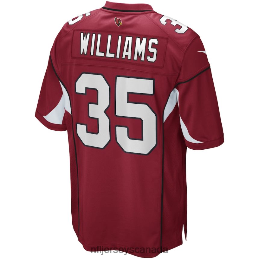 Men Arizona Cardinals Aeneas Williams Nike Cardinal Game Retired Player Jersey Clothing NFL TBXFR64484