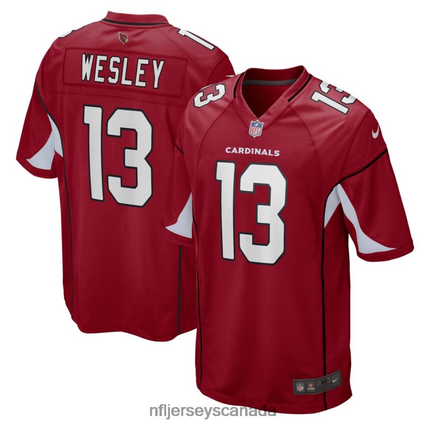 Men Arizona Cardinals Antoine Wesley Nike Cardinal Game Player Jersey Clothing NFL TBXFR66608