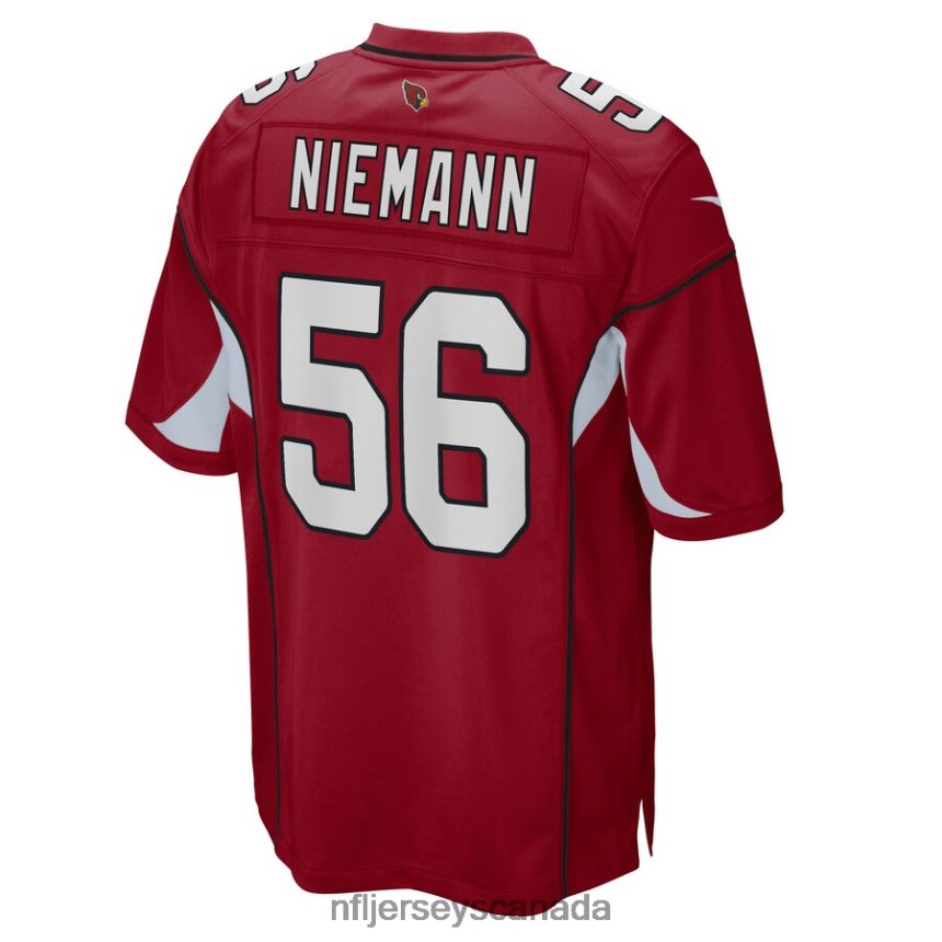 Men Arizona Cardinals Ben Niemann Nike Cardinal Game Player Jersey Clothing NFL TBXFR66634