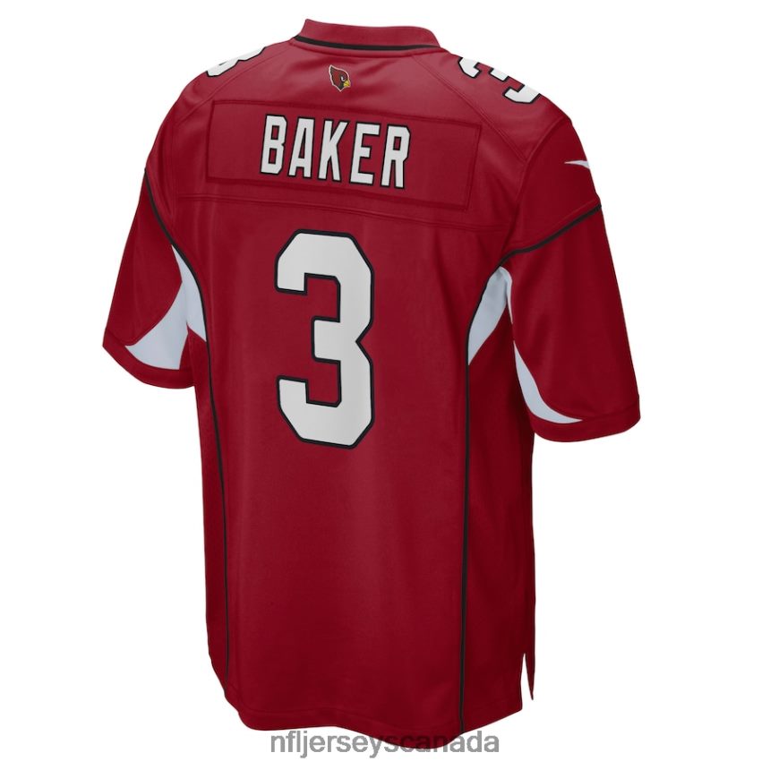 Men Arizona Cardinals Budda Baker Nike Cardinal Game Jersey Clothing NFL TBXFR61209