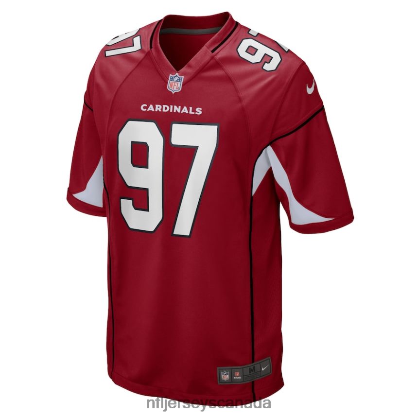 Men Arizona Cardinals Cameron Thomas Nike Cardinal Game Player Jersey Clothing NFL TBXFR64199