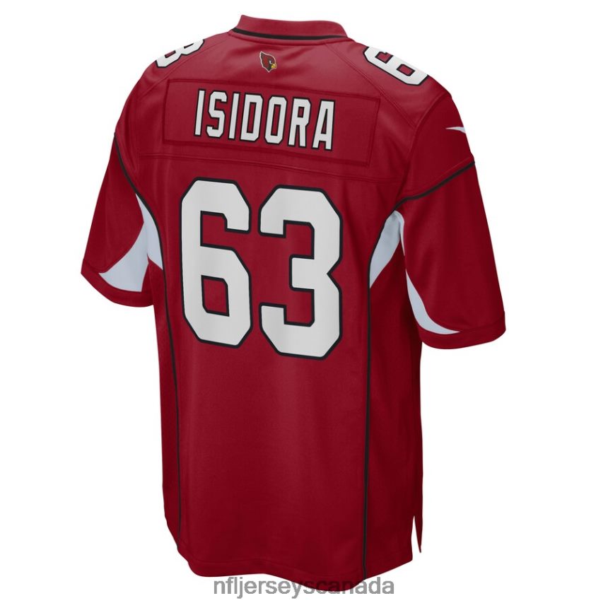 Men Arizona Cardinals Danny Isidora Nike Cardinal Game Player Jersey Clothing NFL TBXFR65616