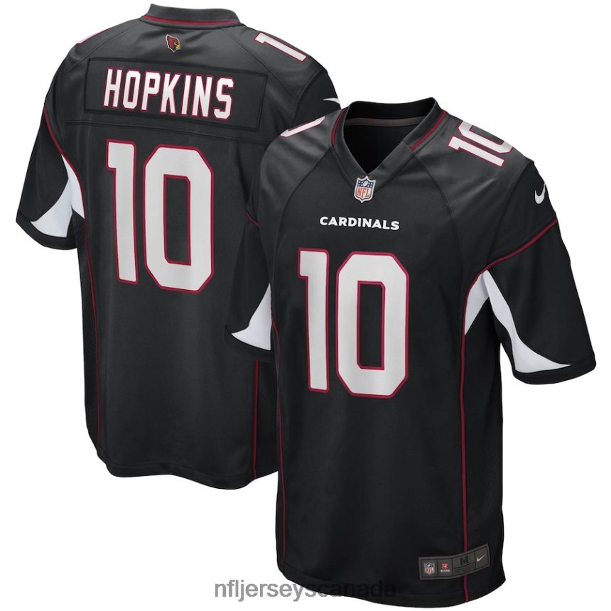 Men Arizona Cardinals DeAndre Hopkins Nike Black Game Jersey Clothing NFL TBXFR61620