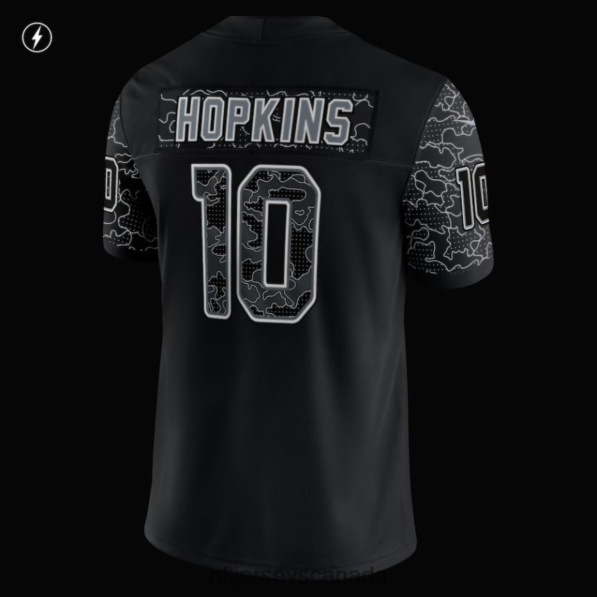 Men Arizona Cardinals DeAndre Hopkins Nike Black RFLCTV Limited Jersey Clothing NFL TBXFR63777