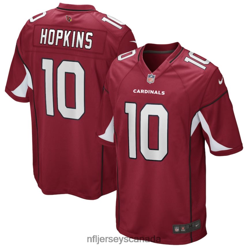 Men Arizona Cardinals DeAndre Hopkins Nike Cardinal Game Jersey Clothing NFL TBXFR66088