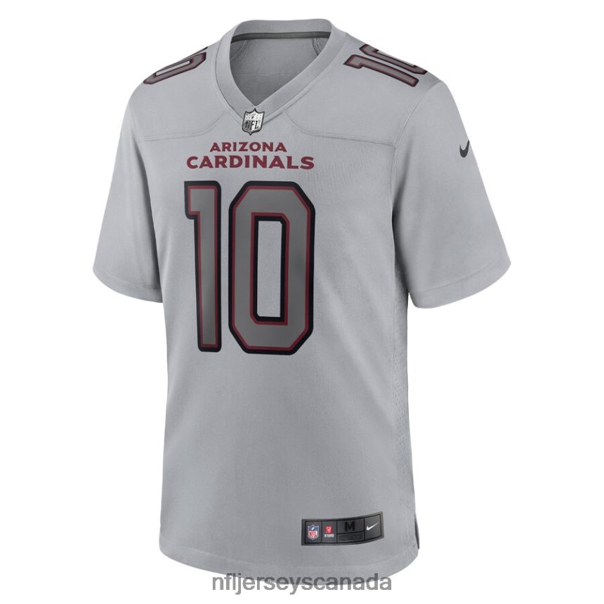 Men Arizona Cardinals DeAndre Hopkins Nike Gray Atmosphere Fashion Game Jersey Clothing NFL TBXFR62315
