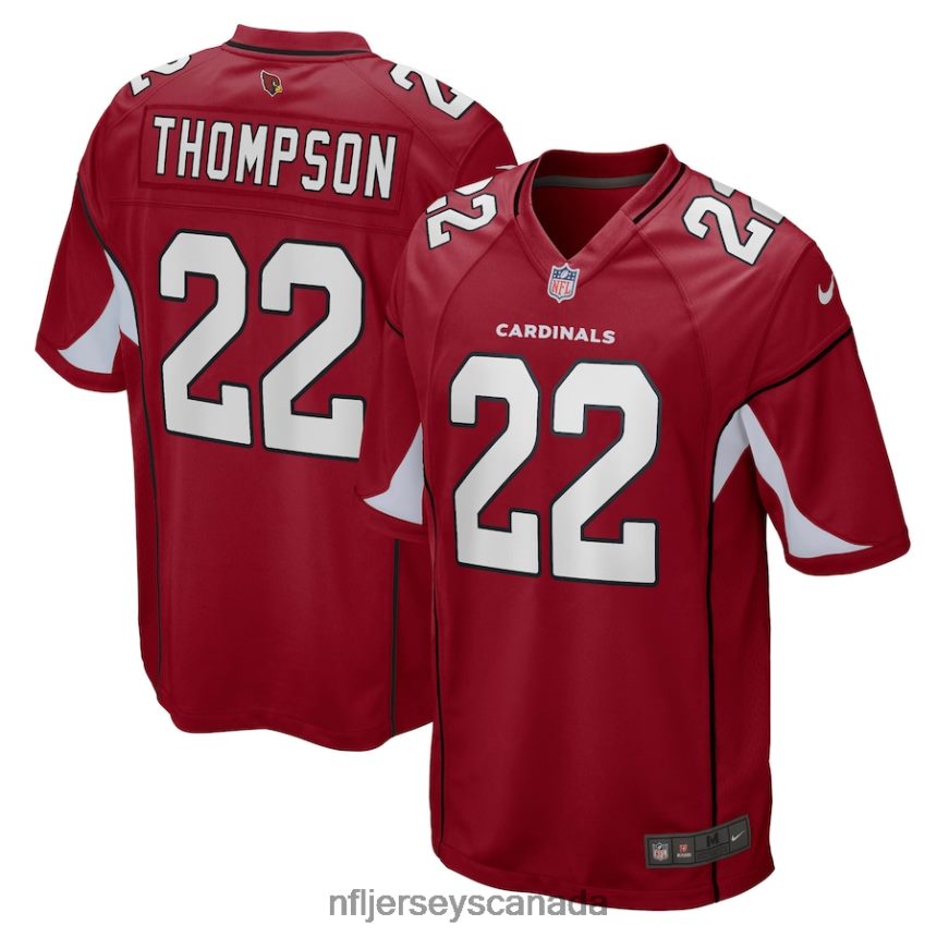 Men Arizona Cardinals Deionte Thompson Nike Cardinal Game Player Jersey Clothing NFL TBXFR66940