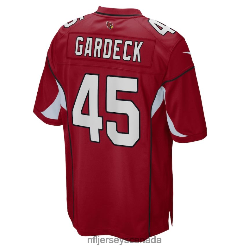 Men Arizona Cardinals Dennis Gardeck Nike Cardinal Game Jersey Clothing NFL TBXFR64476