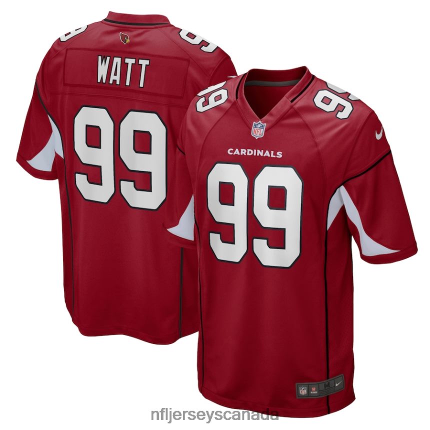Men Arizona Cardinals JJ Watt Nike Cardinal Game Jersey Clothing NFL TBXFR6734