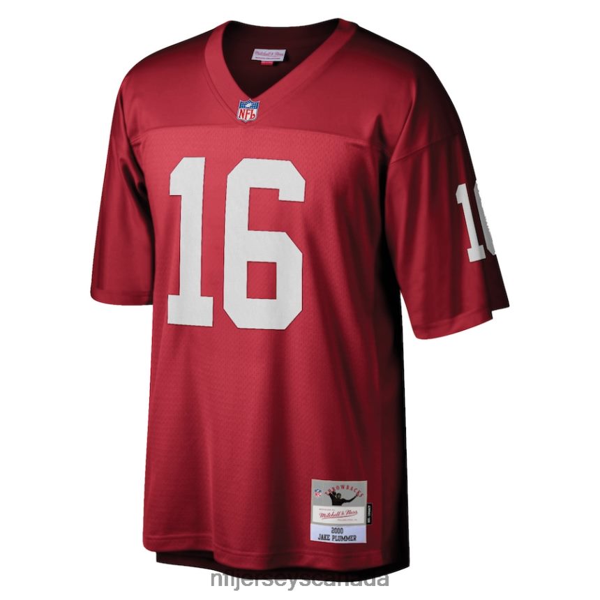 Men Arizona Cardinals Jake Plummer Mitchell  Ness Cardinal Retired Player Legacy Replica Jersey Clothing NFL TBXFR63502