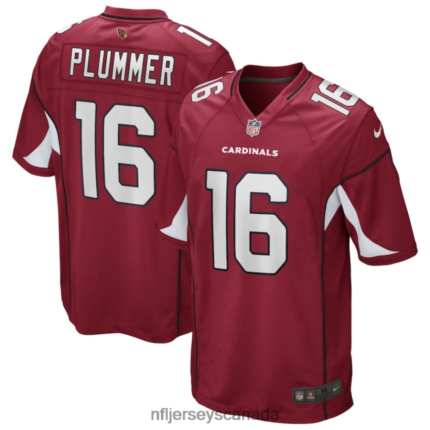 Men Arizona Cardinals Jake Plummer Nike Cardinal Game Retired Player Jersey Clothing NFL TBXFR64485