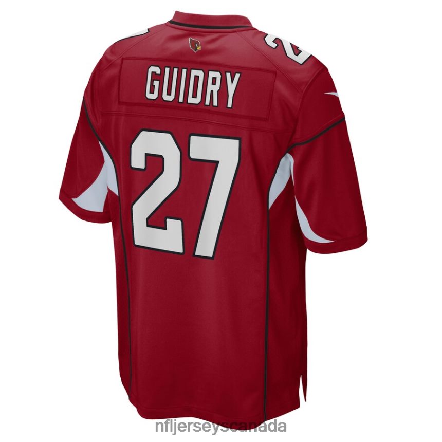 Men Arizona Cardinals Javelin Guidry Nike Cardinal Game Player Jersey Clothing NFL TBXFR66444