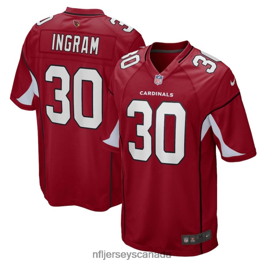 Men Arizona Cardinals Keaontay Ingram Nike Cardinal Game Player Jersey Clothing NFL TBXFR64661