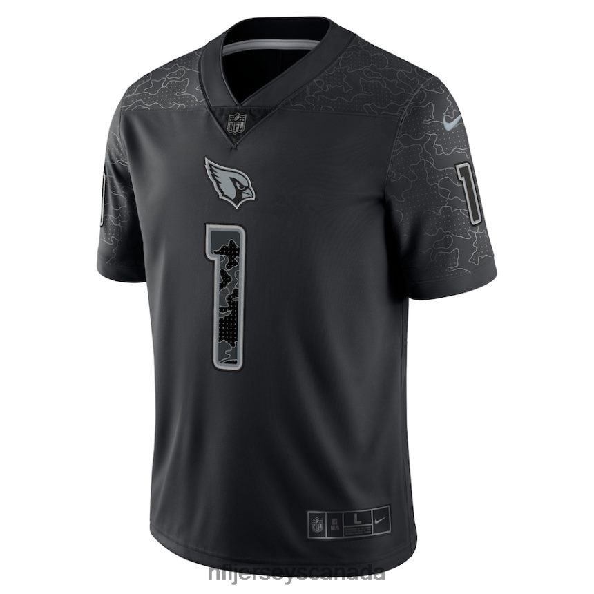 Men Arizona Cardinals Kyler Murray Nike Black RFLCTV Limited Jersey Clothing NFL TBXFR63314